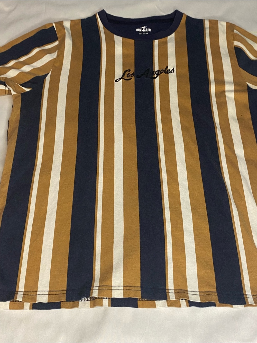 Mens Los Angeles T-Shirt by Hollister Size XL Short Sleeve Crew Neck